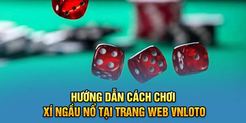 Hướng Dẫn cách Chơi Xí Ngầu Nổ Tại Trang Web VNLOTO