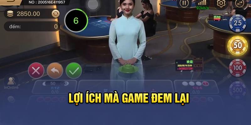 Lợi ích mà game đem lại