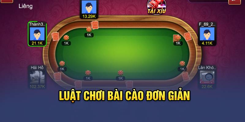 Luật chơi bài cào đơn giản 