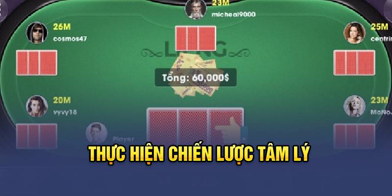 Thực hiện chiến lược tâm lý 